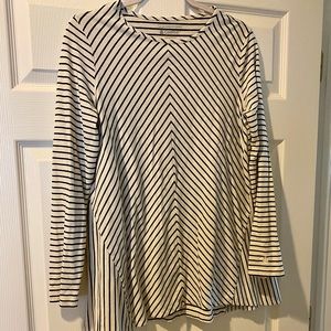 Coolibar Horizon striped Tunic Top